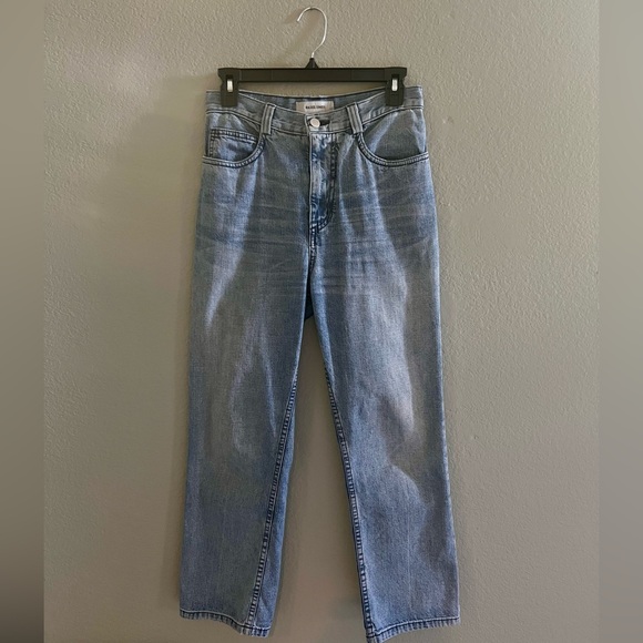 Rachel Comey High Rise Straight Leg Jeans - S/US 4 - Picture 1 of 6